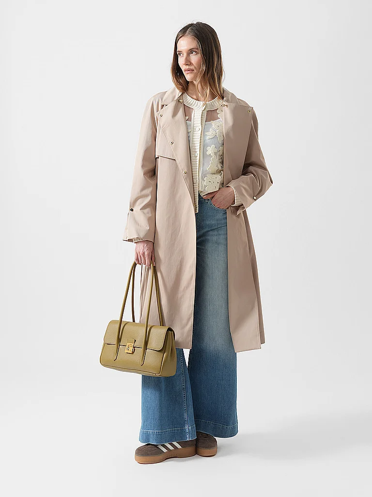 Emporio Armani Trench Coat Beige 40 2